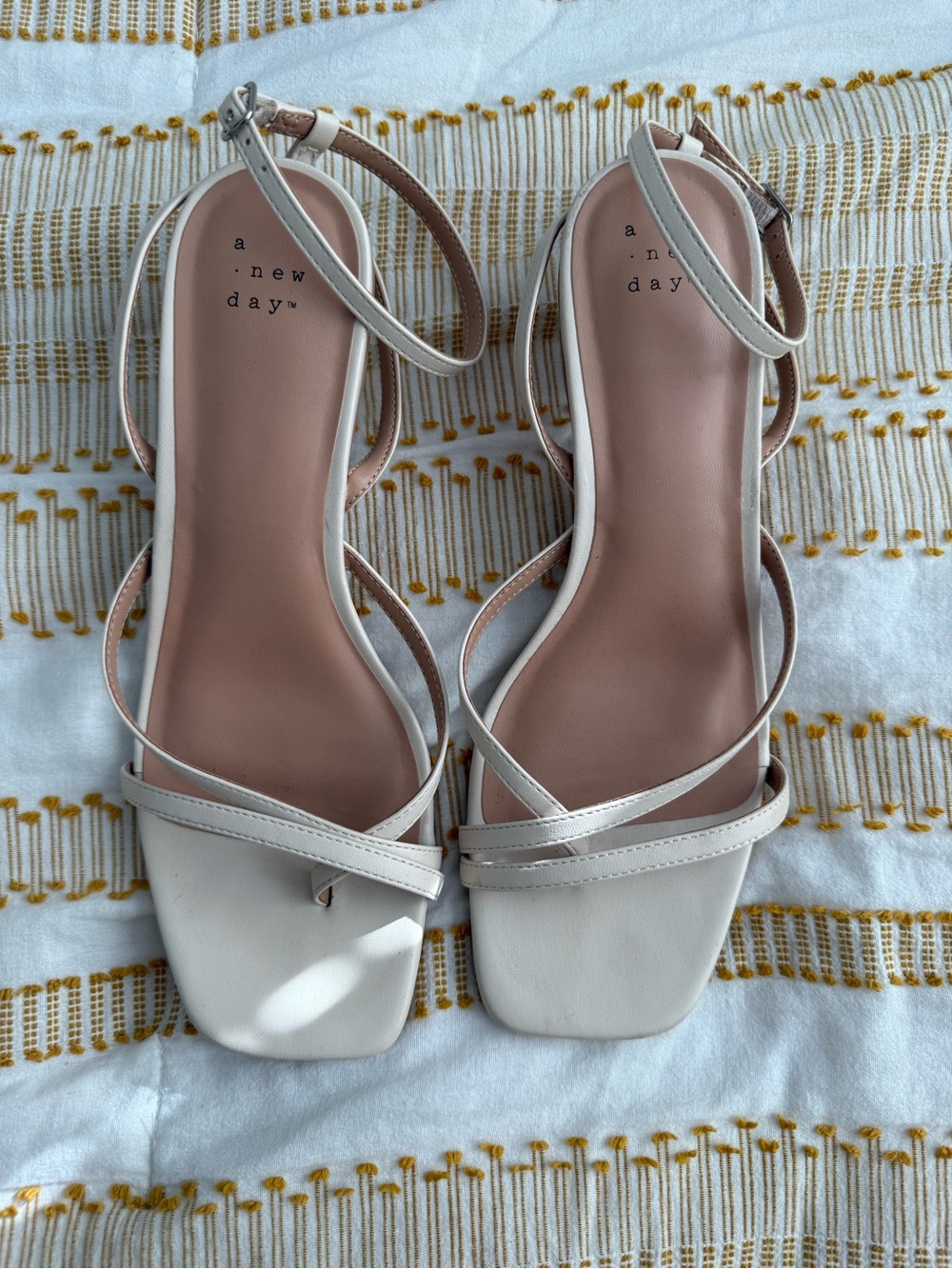 A new day strappy heeled sandals